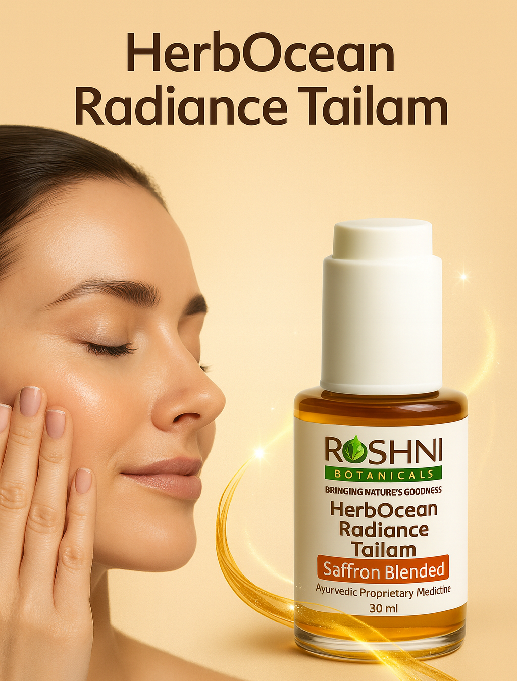 HerbOcean Radiance Tailam: Amla, Baheda, and Harad Benefits for Skin